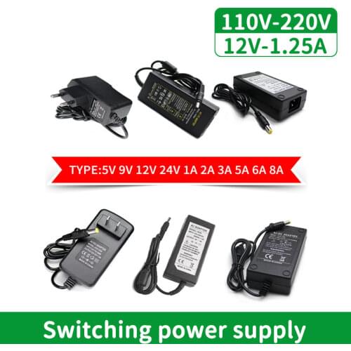 5V 9V 10V 13V 15V 24V 12V Power Adapter Supply 1A 2A 3A AC DC 220V To 12V 5V 24V Universal Power Adaptor For AC DC Led Adapter