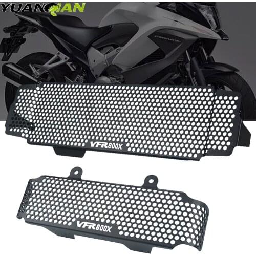 For Honda VFR 800X Crossrunner 2015 2016 2017 2018 2019 2020 Motorcycle Aluminum Radiator Guard Grille Oil Cooler Cover Guard