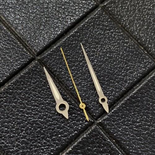 Watch Hands for NH35/NH36 Movement Uhrzeiger Mira las manos Regarder les mains Green luminous Gold withe Watch Parts Accessories