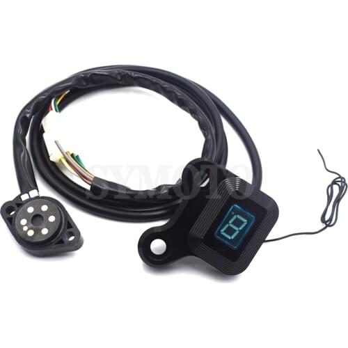 For Benelli 600 TNT 600 BN600 BJ600GS / A BN600GT BJ600 Motorcycle LCD 1-6 Level Gear Indicator Digital Gear Meter With Bracket