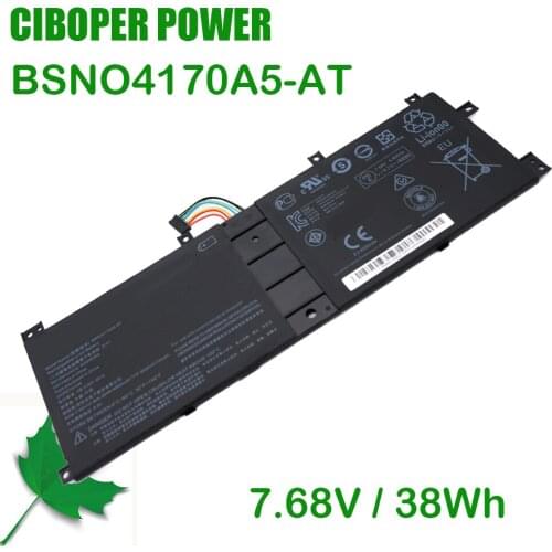 CP New Genuine Laptop Battery BSNO4170A5-AT 7.68V/38Wh For 510/520/510-12ikb/510-12isk/520-12ikb BSNO4170A5-LH LH5B10L67278