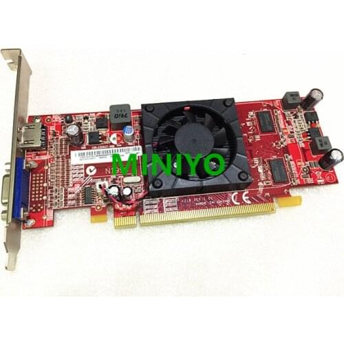 For Graphics video card HD6350 HD 6350 DDR3 512M PCI-E HDMI+VGA port computer Full Low bracket video card