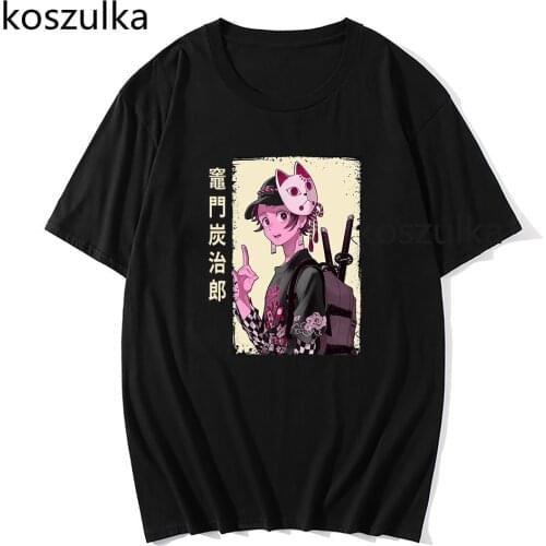 Kimetsu No Yaiba T Shirt Men Kawaii Graphic Casual Cotton Tees Male Cool Zenitsu Agatsuma Tshirts Unisex Demon Slayer T-Shirts