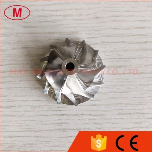 GT14 forward 6+6 blades 737683-0003 31.09/44.01mm turbo billet/milling/aluminum 2618 compressor wheel for 750030-0002