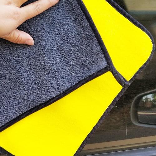 Quality Thicken Water Absorption Soft Microfiber Drying Coral Fleece Kitchen Towels Kitchen Cleaning Cloth Car Care Polishing