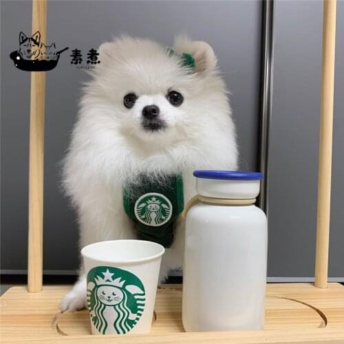 Cute Cartoon Cat Bibs Dog Clothes Funny Dog Belly Protection Clothing Corgi Bulldog Dog Cat Apron for Small Dogs Outdoor Clothes