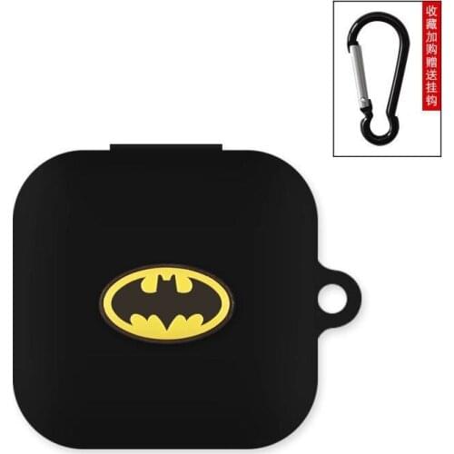Cute Cartoon Cover for Samsung Galaxy Buds Live Case Earphone Protector with Keychain for Superhero Galaxy Buds Live case