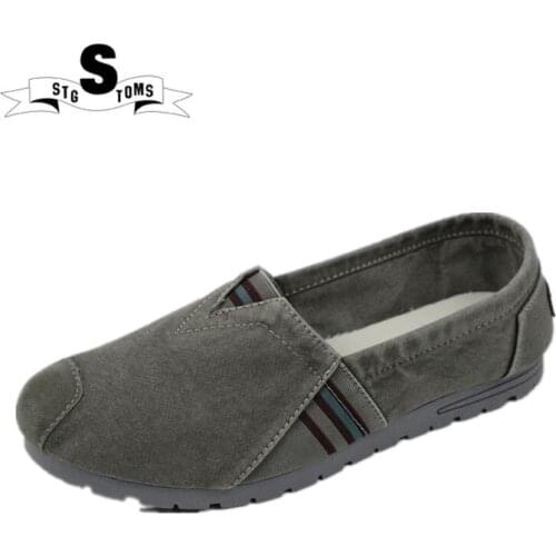 2018 Canvas Shoes Men Blue Breathable Wear-resistant Shoes Comfortable Round Toe Lace-up sneakers Flat Walking Shoes tm0055