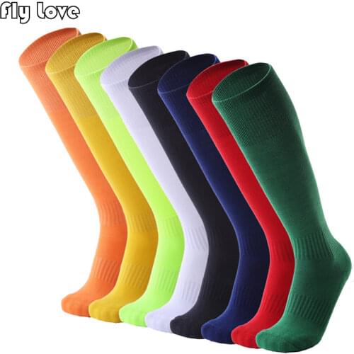 Men Women Compression Socks Anti-Slip Breathable Outdoor Sports Socks Knee High Football Socks 20-30 mmHg Running Stockings