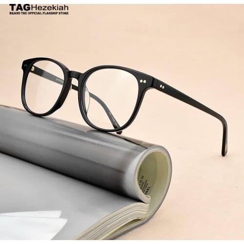2019 new retro glasses frame women Myopia computer eyeglasses frames men Brand designer Vintage spectacle frames transparent
