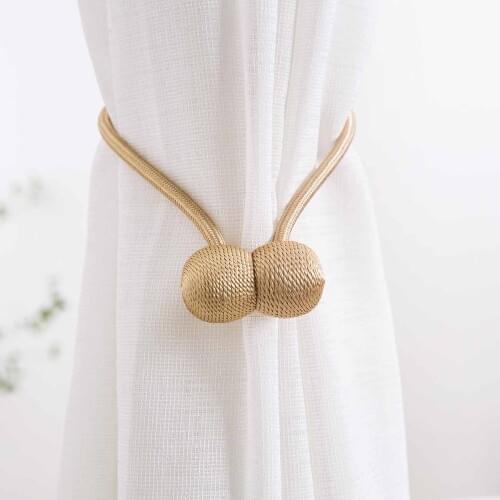 OTHERHOUSE Modern Simple Magnet Curtain Buckle Holder Curtains Clips Rings Decorative Accessories Storage Organizer