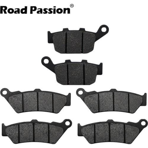 Road Passion Motorcycle Front & Rear Brake Pads For honda NT 650 NT650 NT650VW NT650VX NT650VY VW/VX/VY/V1 Deauville 1998-2001