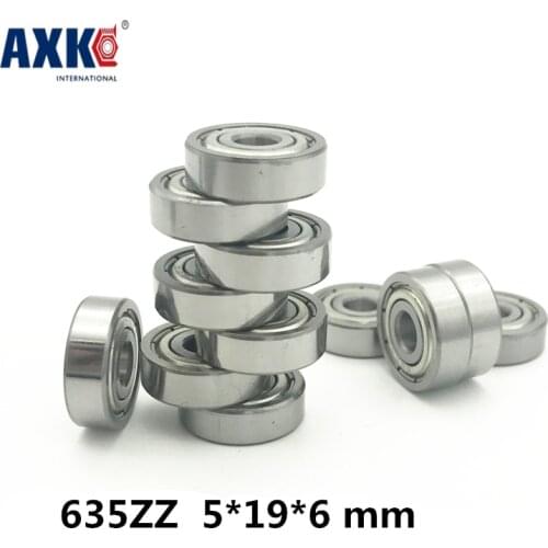Factory Direct Sale 635 635zz 635-2z 635z R-1950zz 80035 5*19*6 Mm High Quality Miniature Deep Groove Ball Bearing 50pcs/lot