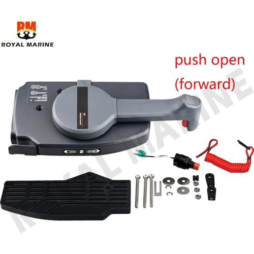703-48205-B1 Outboard Engine Remote Control Box Assy (simple) for Yamaha YMH Boat Motor 703-48205 Open method: push open forwar