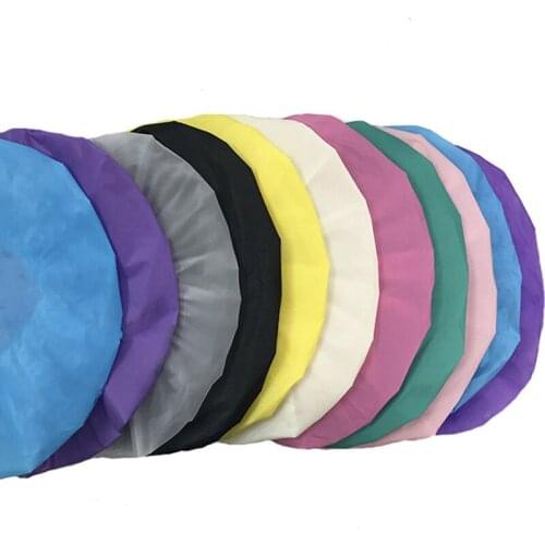 1PC Home Waterproof Shower Cap Swimming Hats Hotel Elastic Shower Cap Hair Cover 100% brand new and high quality