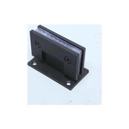 Glass door hinge,shower door hinge,stainless steel 304 hinge(XYGL-06),black color,90 degrees