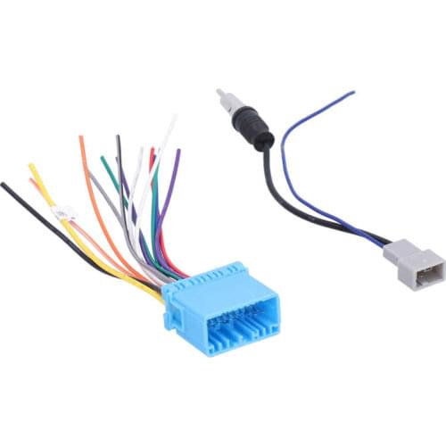 Stereo Radio Wiring Harness + Antenna Adapter Replacement for Honda Accord/Civic/CRV/Element Car Stereo Harness