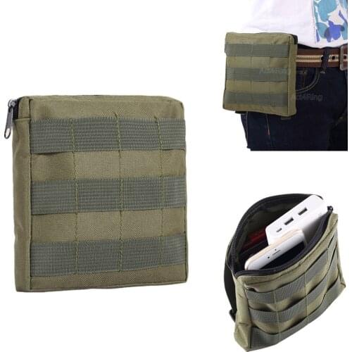 Tactical Hunting Pouch Military EDC Tool Bags Molle First Aid Hunting Accessories Belt Bag Outdoor Waist Bag
