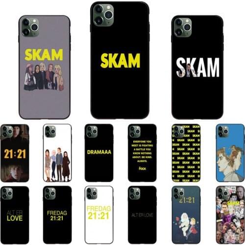 YNDFCNB skam Phone Case Cover For iPhone 8 7 6 6S Plus 5 5S SE 2020 11 11pro max XR X XS MAX