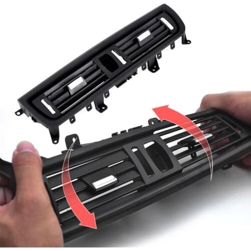 1X Front Dash Panel Center Air Outlet Vent Grille Car Cover for BMW 5 F10 F18 I1