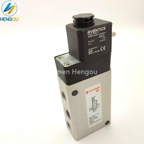 1 Piece Free Ship 00.580.2291/01 Offst printing parts XL106 XL105 XL75 CD102 SM102 CD74 SM74 SM52 MO Solenoid Valve 00.580.2291