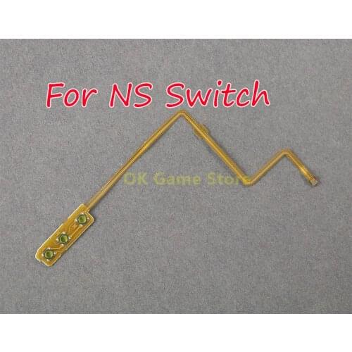 20pcs/lot Volume Button Connector Ribbon Flex Cable For NS Switch Power Switch On Off Volume Cable For Nintend Switch Console
