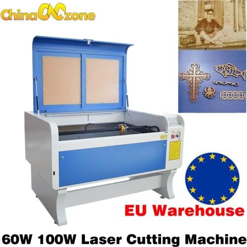EU STOCK laser 4060 60W Laser engraving Cutter machine CO2 USB Laser with DSP Ruida System 400*600mm NO TAX&VAT fast ship to EU