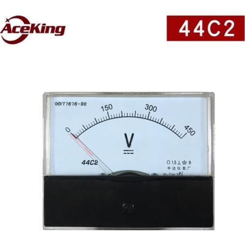 44c2 DC voltmeter dc10v 20V 30V tachometer 1500rpm pointer meter 80x100 44c1