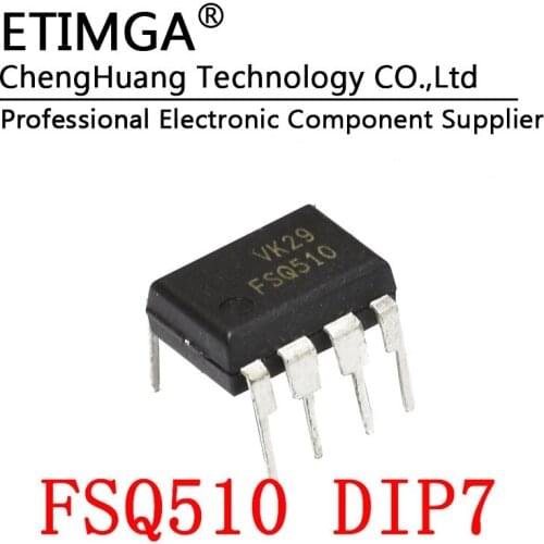 5PCS/LOT FSQ510 DIP-7 LCD power management chip