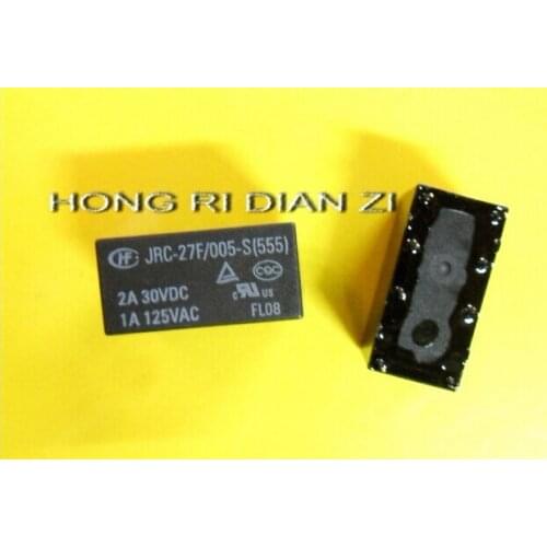 HOT NEW JRC-27F/005-S 5VDC JRC-27F/005-S-5VDC JRC-27F-005-S JRC-27F 005-S 5V relay DIP8