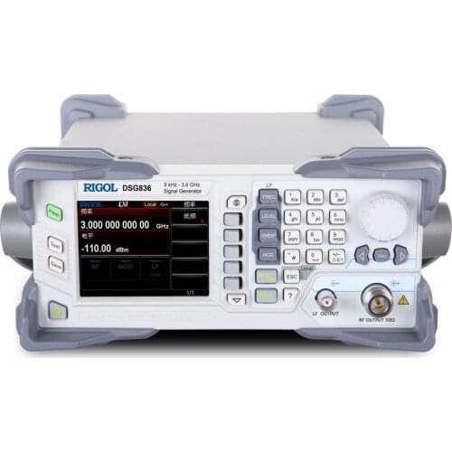 Rigol DSG836A - RF Signal Source from 9 kHz to 3.6 GHz with IQ Modulation