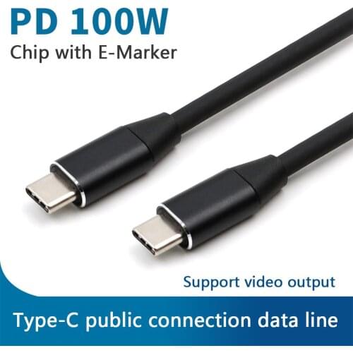 5A 4K 60HZ USB Type-C to Type-C Cable Quick Charge Cable 100W PD 10Gbps Fast Charging for MacBook Pro
