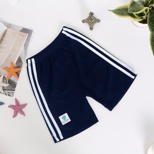 2021 Summer New Children Cotton Sports Short Pants Toddler Casual Striped Shorts Baby Boys Solid Color Panties Girls Clothes