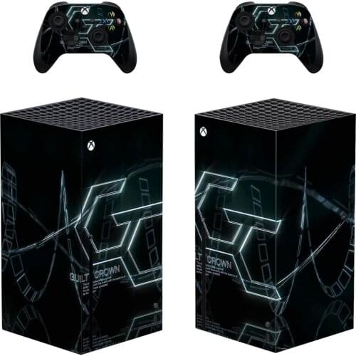 Science Fiction Style Xbox Series X Skin Sticker for Console & 2 Controllers Decal Vinyl Protective Skins Style 1