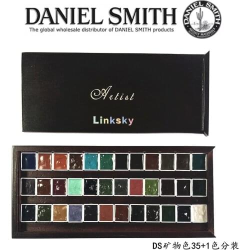 Original Daniel Smith Official Color 36 Colors, Watercolor Sub-packing 0.5,1,2ml, Water Color Paint Painting,Supplies for Artist