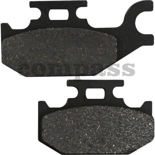 Motorcycle Front Left and Rear Brake Pads for CAN-AM Outlander Max 800 4x4 2007 2008 R EFI 2009-2011