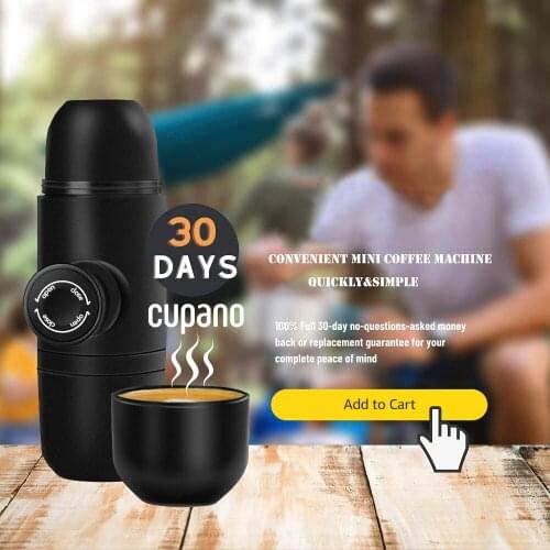 Mini Portable Coffee Machine Pressure Espresso Manual Handheld Espresso Coffee Maker For Car Travel Camping Hiking Home Office