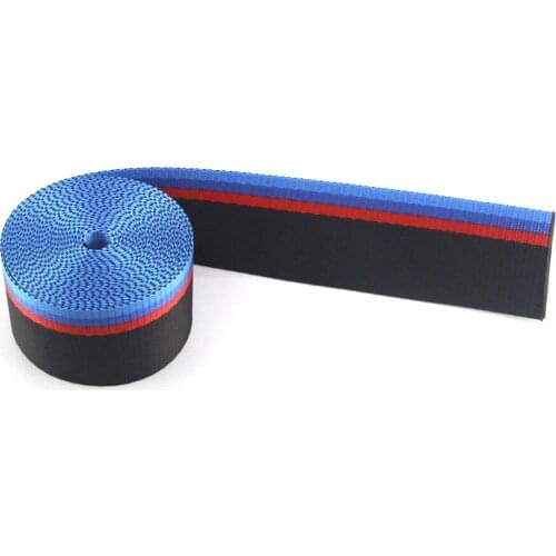 Car Seat Belt Webbing Strap For BWM Style 4.8cm x 3.6m Auto Safety Belt Ribbon Accessories Universal for most Vehicles