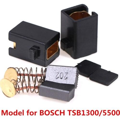 1Pair New Carbon Brushes with Holder Model For BOSCH TSB1300/5500 Impact Drill Spare Parts
