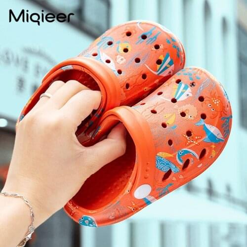 Kids Slippers for Boys Girls Cartoon Shoes 2021 Summer Toddler Flip Flops Baby Indoor Slippers Beach Swimming Children Slippers