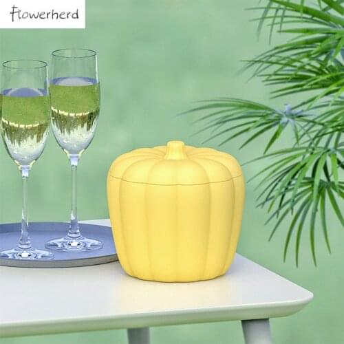 Silicone Ice Cube Mold Pumpkin Ice Bucket Beer Ice Mold Silicone Ice Bucket Creative Champagne Red Beer Large Acrylic Ice Bucket