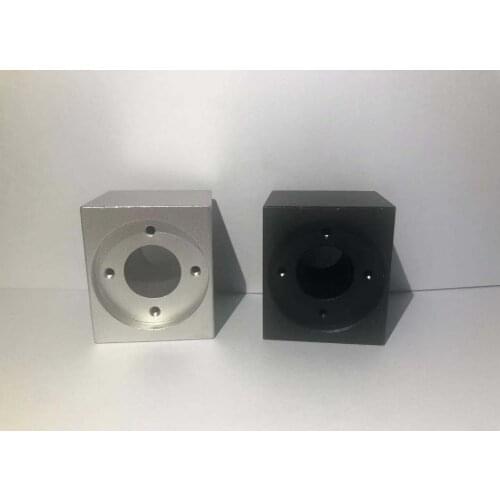 Link Cnc trapezoidal housing white black mounting bracket aluminum for 10mm screw engraving machine T10 nut