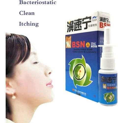 Nasal Spray Allergy Relief Of Sinus Pressure Relief For Adults Child 20ml,Breathing Smooth To Prevent Blockage