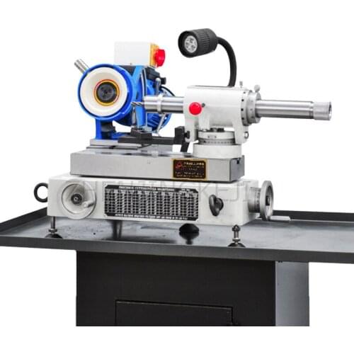 Milling Cutter Sharpening Machine 250W Grinding 2/3/4/6 Flute Cutters Spiral Side End blade Edge Of Knife 220V Tools Grinder