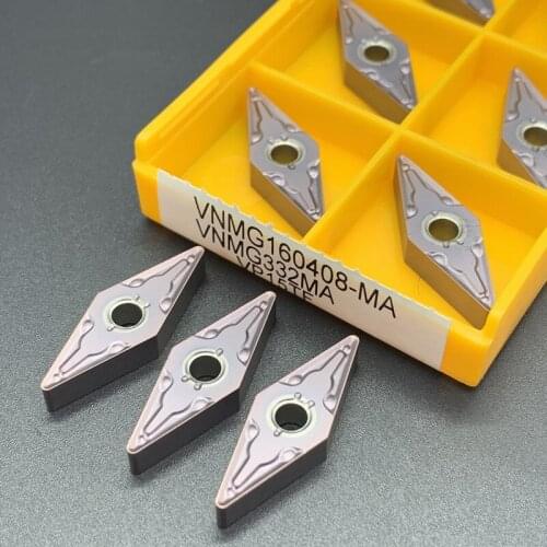 VNMG160408 MA VP15TF carbide inserts External Turning tool lathe tools VNMG 160408 metal cutting tools cnc tool parts инструмент