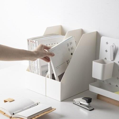 M17D Document File Storage Box Office Desktop Organizer Multi-functional Books Pencil Sundries Holder Case