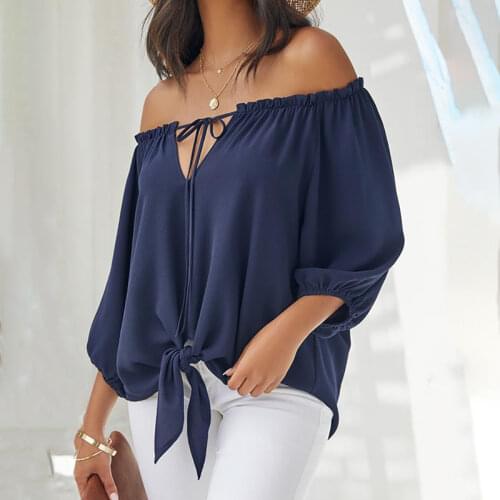 Yitimoky Off Shoulder Blouses