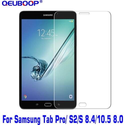For Samsung Galaxy Tab S S2 8.4 10.5 8 inch SM T700 T800 T710 Screen Protector for Samsung Tab Pro 8.4 T320 T325 Tempered glass