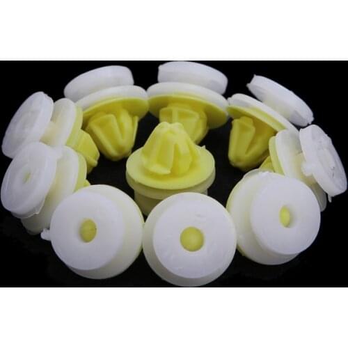 New 10 Pcs Vehicle Car Door Moulding Trim Wheel Arch Clips For Land Rover Sport LR2 LR3 Freelander Auto Accessories