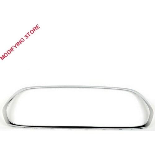51137300589 for MINI F55 F56 Front Bumper Vent Grille Chrome Trim Frame